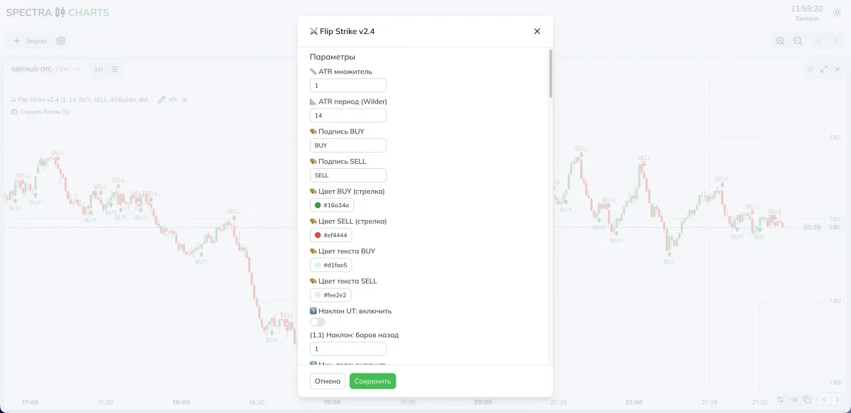 Bot parameters
