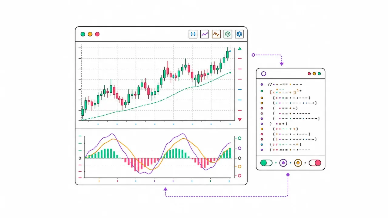 Creating Oscillators for Spectra Charts in a Separate Panel Below the Price