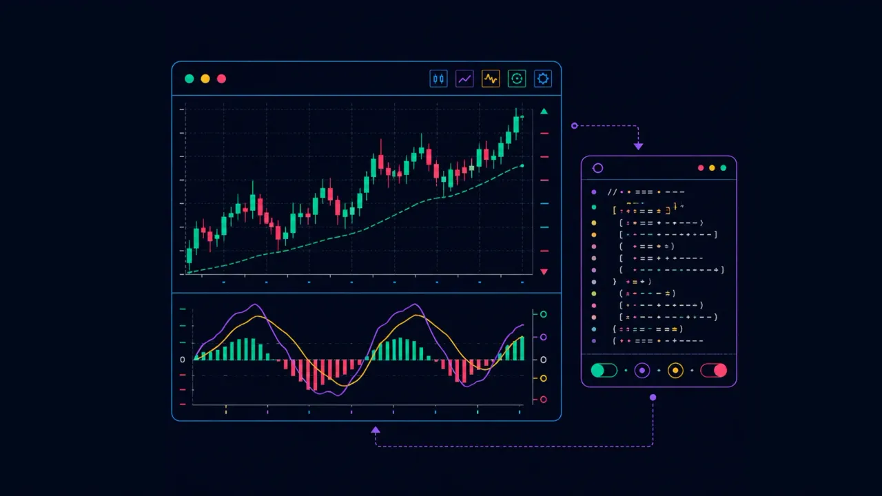 Creating Oscillators for Spectra Charts in a Separate Panel Below the Price