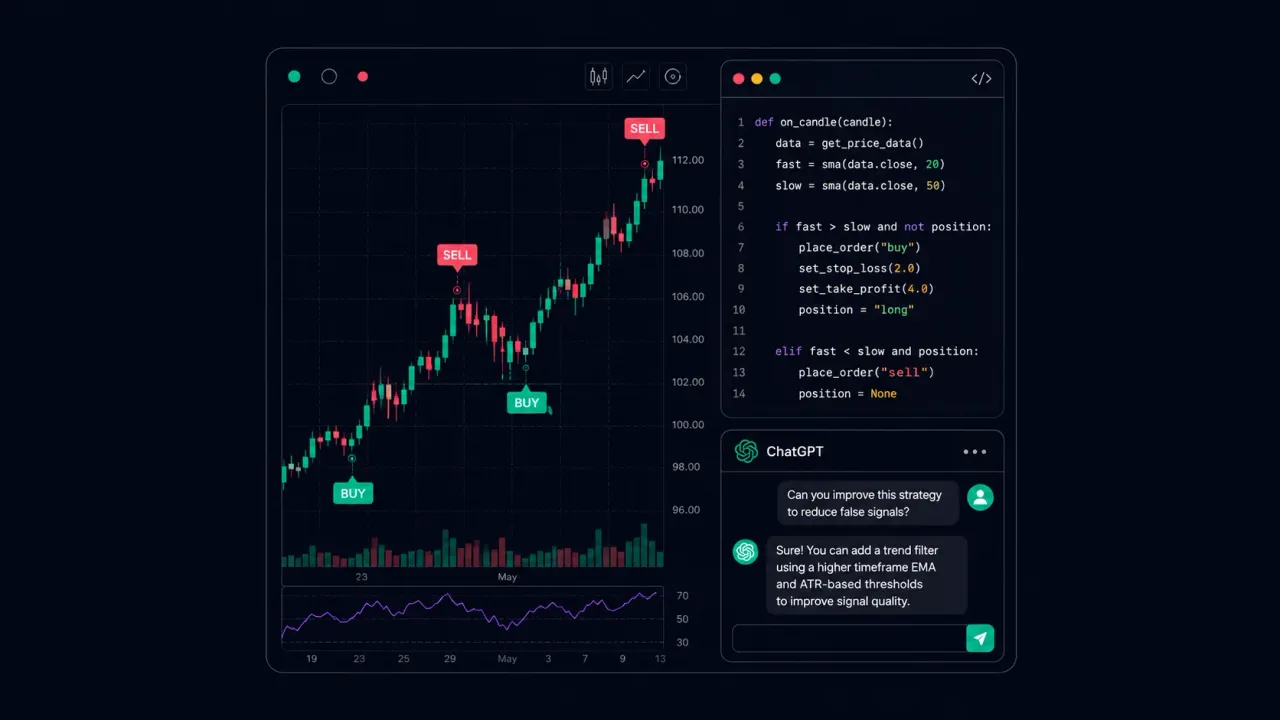 Creating a signal bot in Spectra Charts with BUY and SELL labels