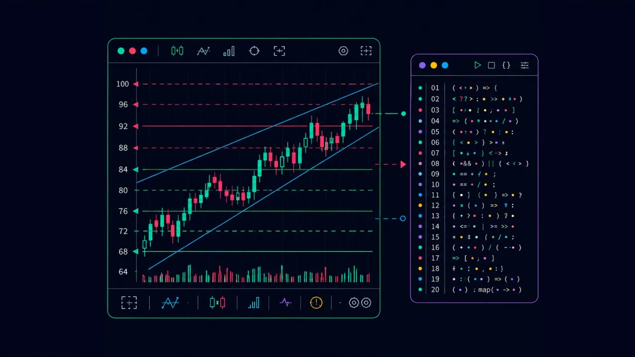 Creating a Visual Tool for Spectra Charts with Line Drawing on the Chart
