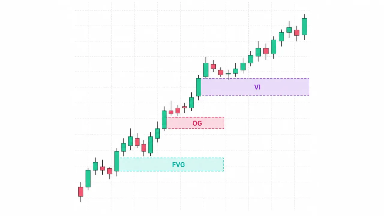 Indicator Imbalance Suite — FVG, OG, and VI