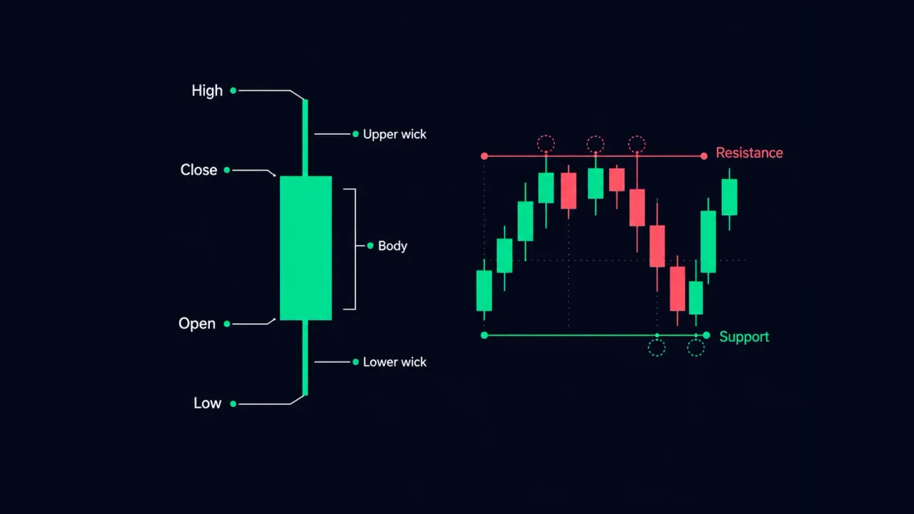 Guide to Japanese Candles: how to read the chart, understand price movement, and build levels