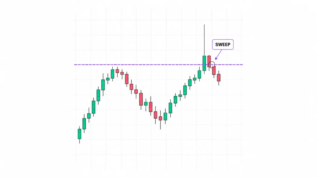 Signal Indicator Liquidity Buy/Sell — sweeps around swings
