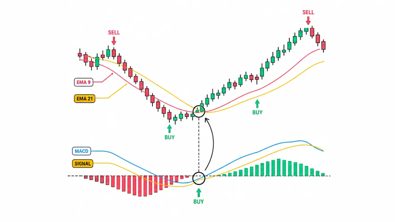 Signal Bot MACD Cross — fast detection of MACD crossovers with the signal line