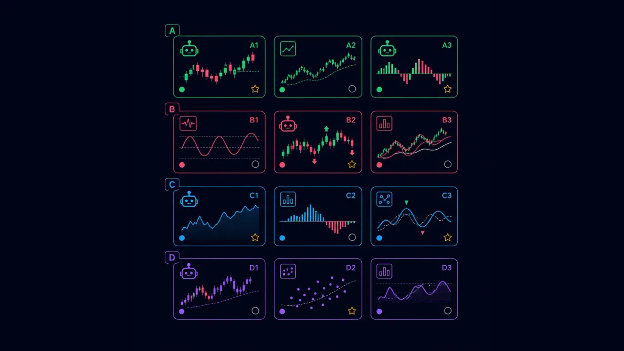 Complete catalog of PoSignals tools — bots and indicators