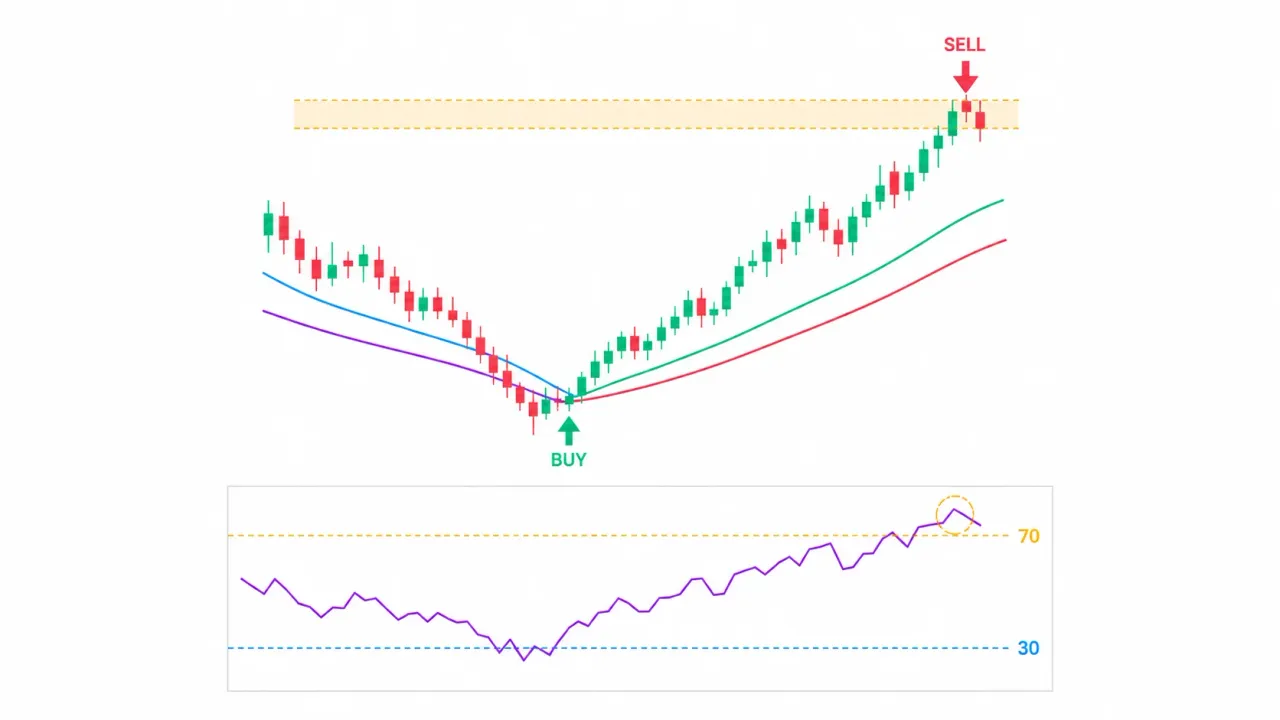 Trading Bot RSI Classic — entry signals based on oversold and overbought levels
