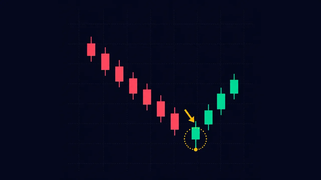 Trading Bot Streak Hunter — entry against a streak of same-colored candles